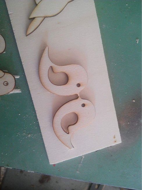 Passarinhos para convite - 2
