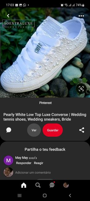 Sapato de noiva 1