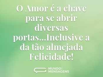 Amor numa palavra