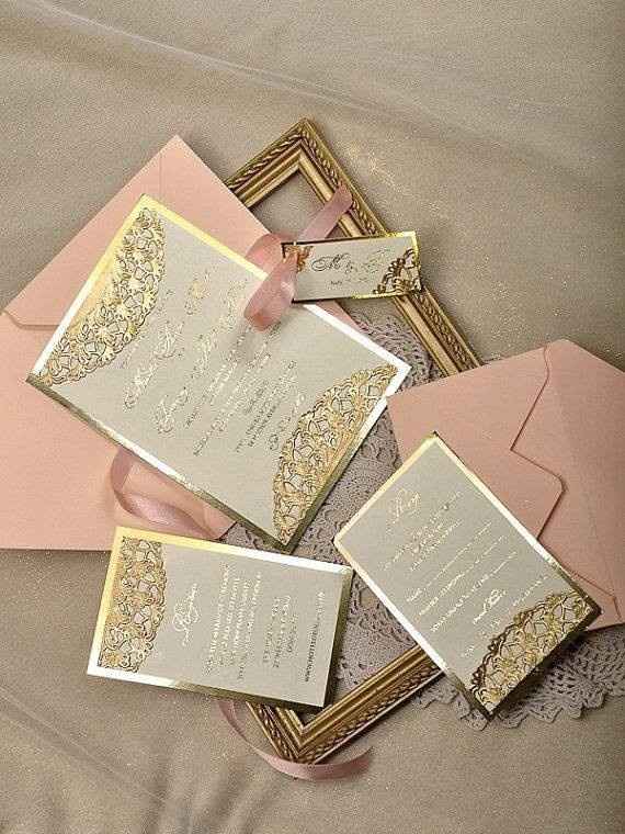 Gold Wedding Inspirations