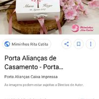 Caixinha par alianças - 1