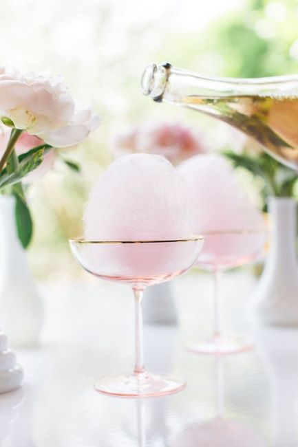 algodão doce super obrigatório e porque não com cocktails e efeitos à mistura?