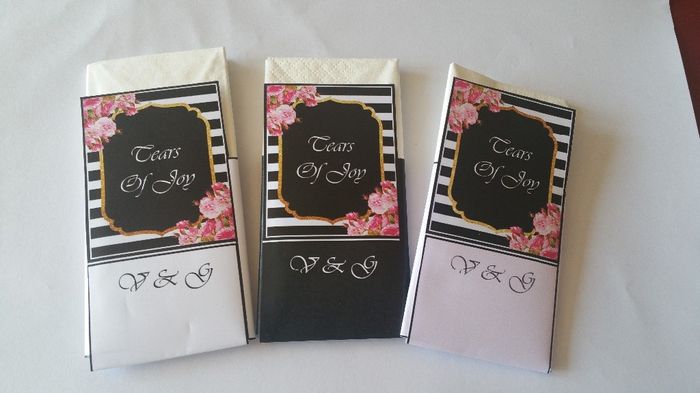 nas 3 cores do casamento: