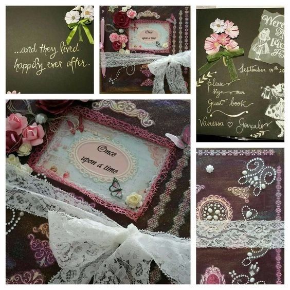 o meu guest book feito pela Sandra Maria que toda a gente conhece e que está quase a casar!!!