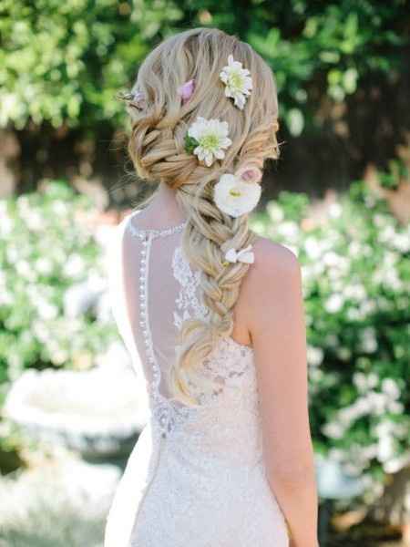 3.- Sou a noiva com o cabelo mais comprido do mundo!!!