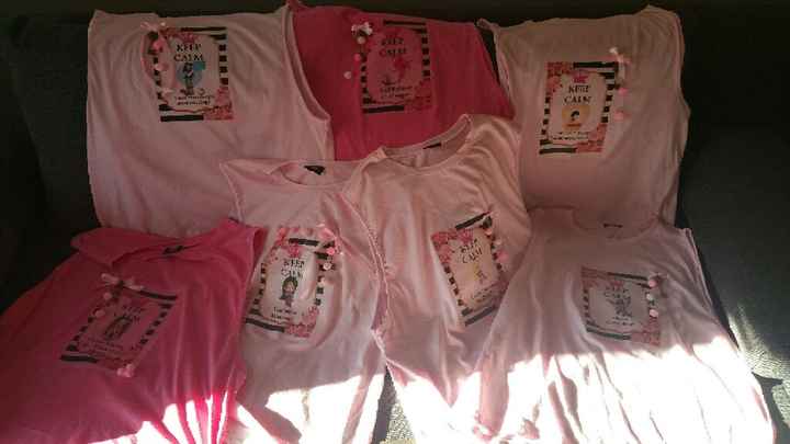 As minhas t-shirt para as damas de honor - 1