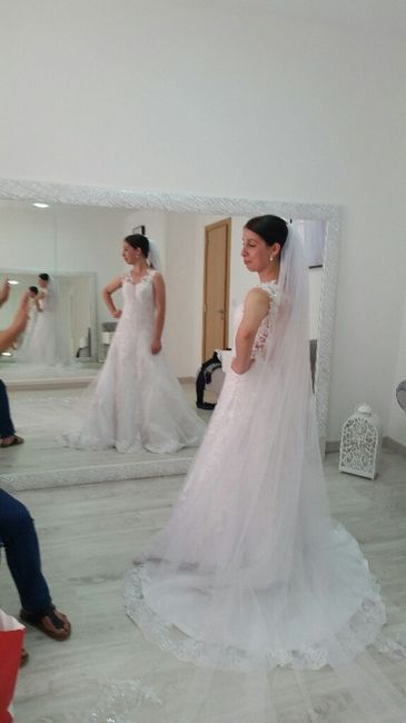 Primeira prova do vestido - 1