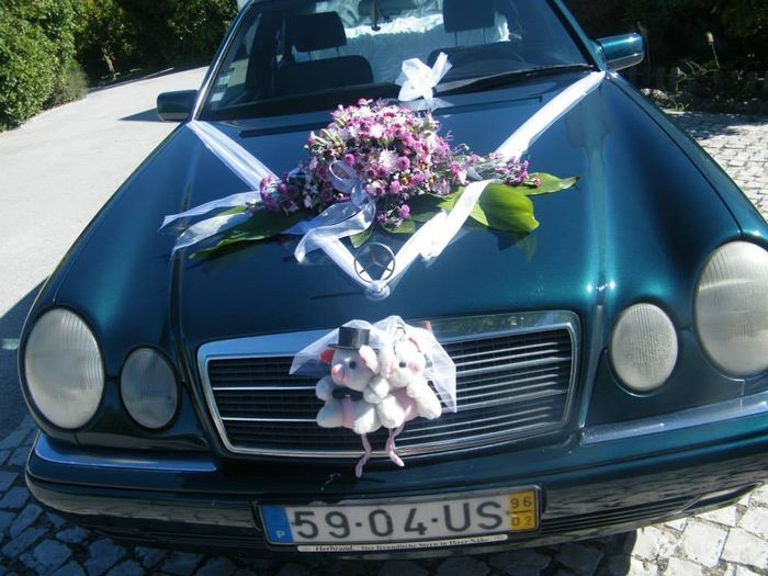 o carro da noiva