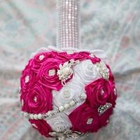 E um ramo dentro deste género mas com as cores do casamento...