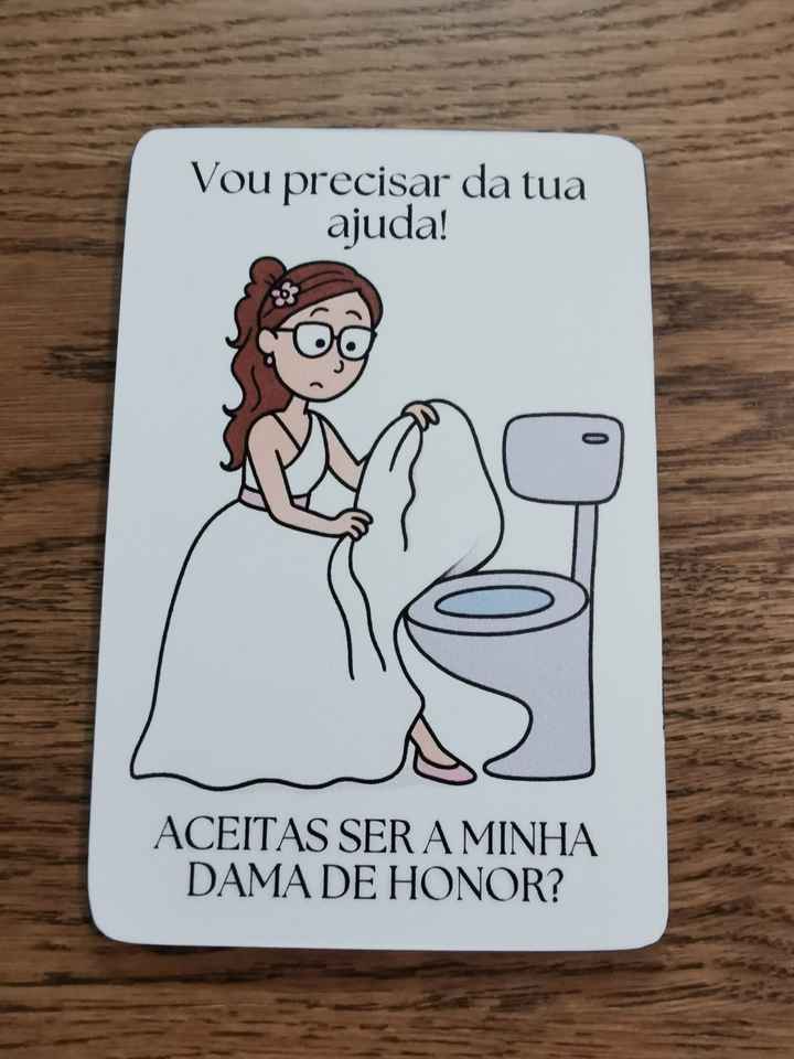 Convites Madrinha/ Damas de Honor/ Cavalheiros de Honra & Menina das Alianças + Manual - 6