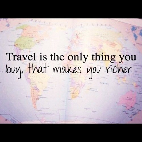 Viajar, viajar, viajar (p.s. ao que tu obrigas casamento, mas com muito gosto :p) Mundo- espera por 