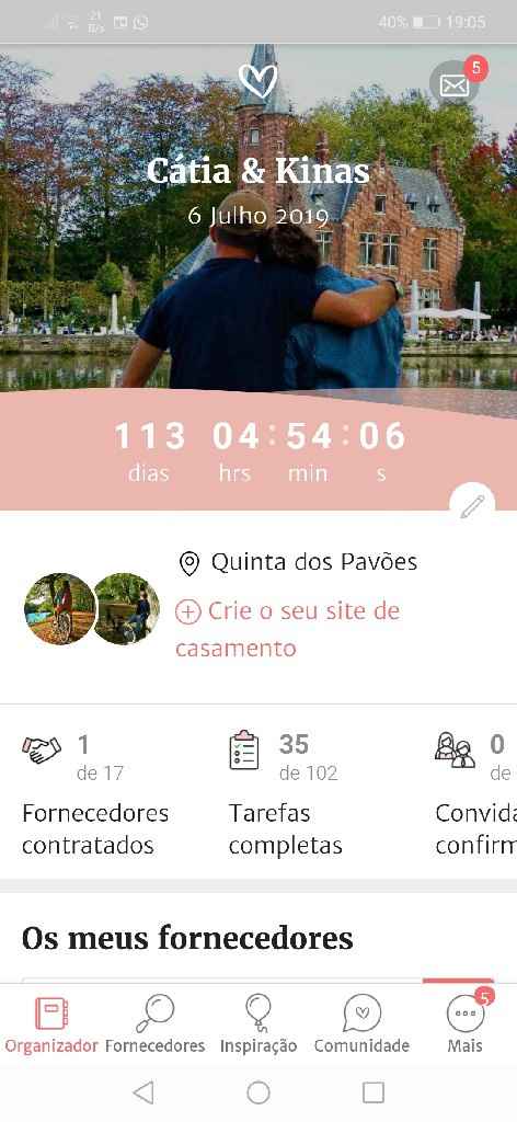 Escreve quantos dias marca o teu contador! - 1