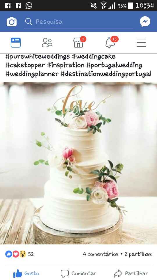 20 inspirações de bolos de casamento em tons rosa - 2