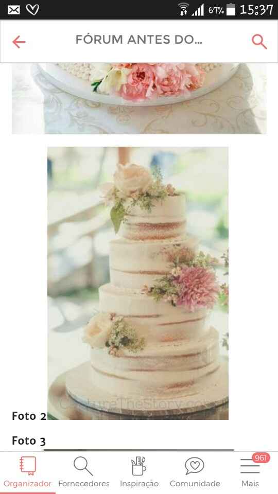 20 inspirações de bolos de casamento em tons rosa - 3
