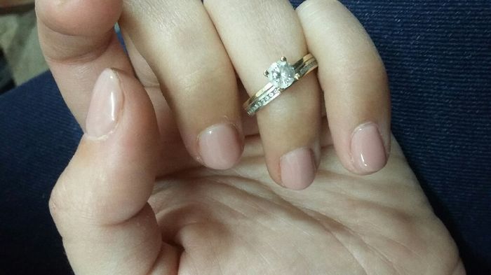 o anel de noivado 💍😍 13