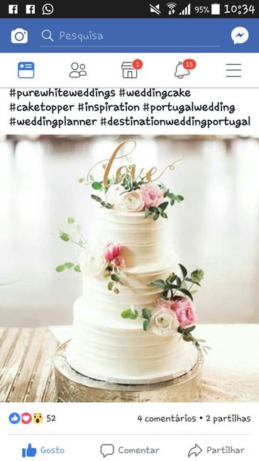 20 inspirações de bolos de casamento em tons rosa - 2
