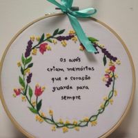 Porta Alianças / Lembranças especiais - pais/avós/padrinhos - 1