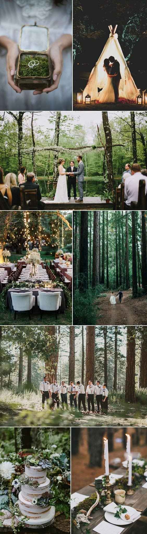 Casamento na floresta