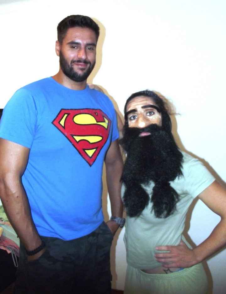 Ele normal e eu de velho