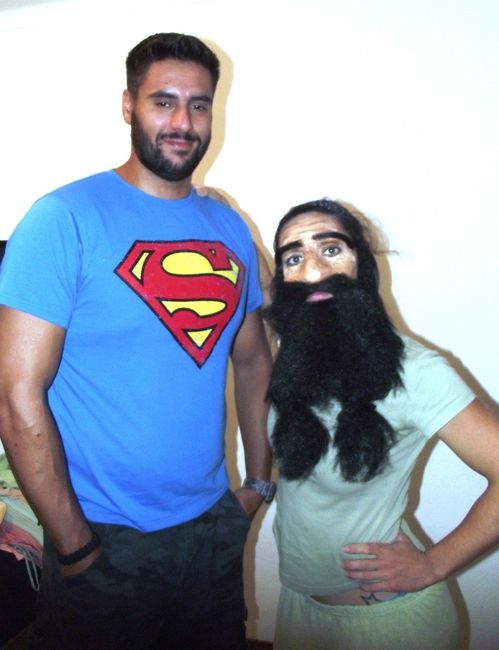 Ele normal e eu de velho