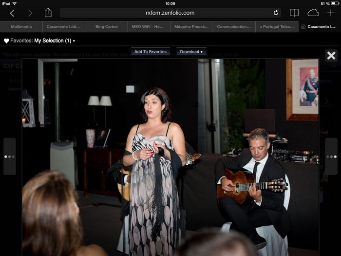 Fado durante o jantar