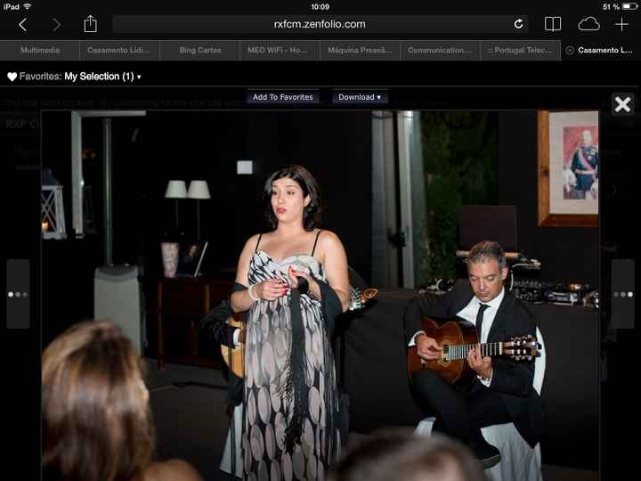Fado durante o jantar