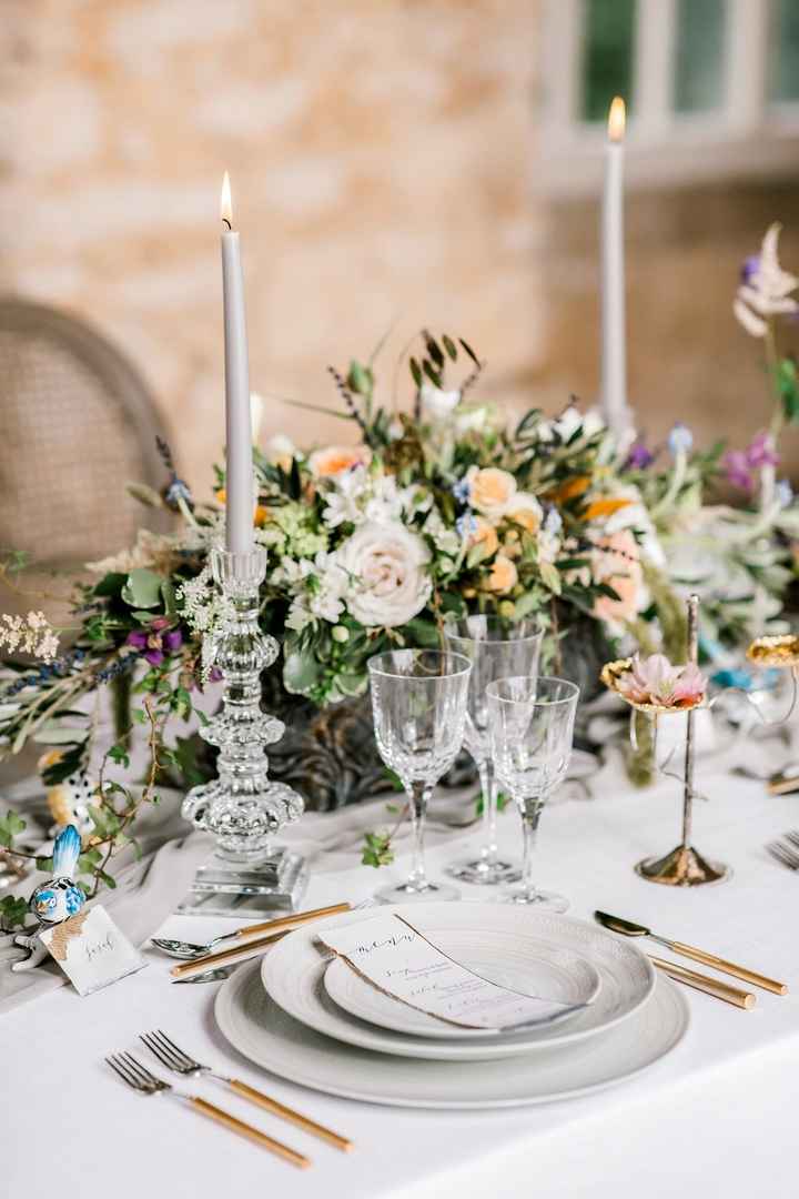 Decorar as mesas do casamento: Qual gostas mais? - 1