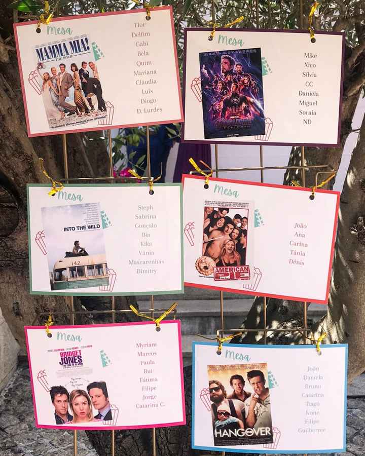 Um adjetivo para... este seating plan! 😍 - 1