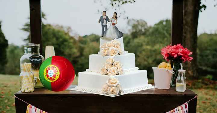 O que achas de ter um casamento temático de Mundial? 💚💛❤️⚽ - 1