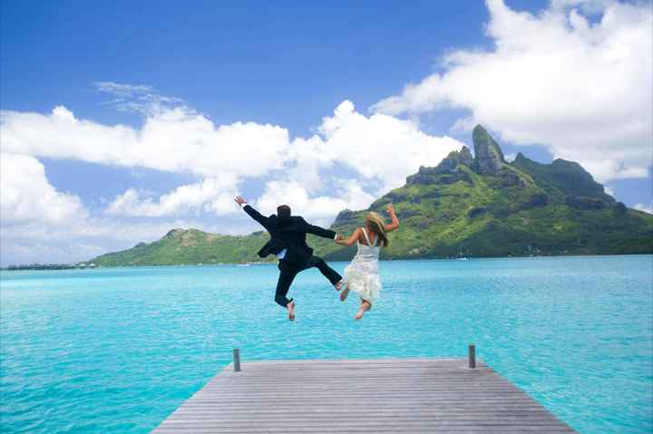 Primeira viagem: A lua de mel vai ser logo após o casamento? - 1