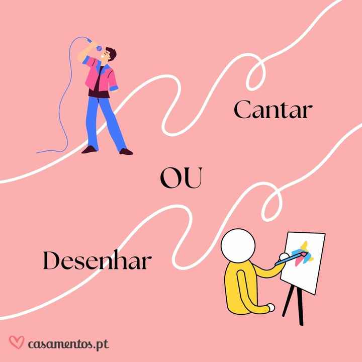 Vale Tudo: Gostam mais de cantar ou desenhar? - 1