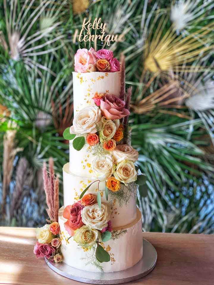 Quantos andares vai ter o bolo de casamento? - 1