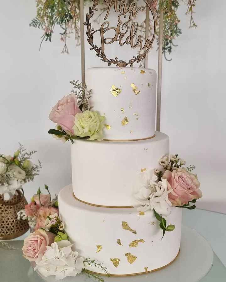 Vão ter cake topper no bolo de casamento? - 1