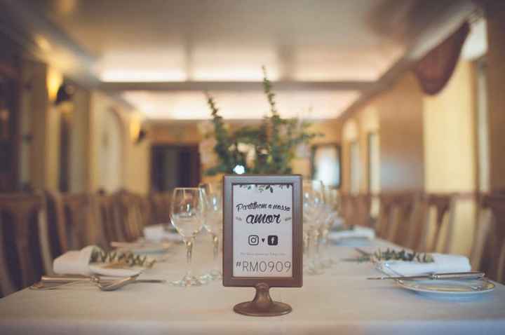 Vão ter # Hashtag # no vosso casamento? - 1
