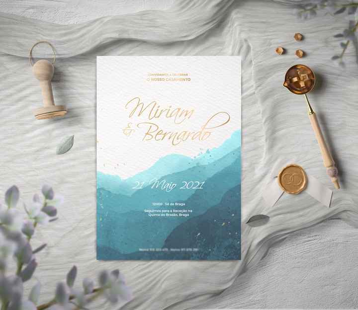 Tema mar e praia: Vê aqui todas as inspirações de convites para o teu casamento 🌊🏖️ - 2