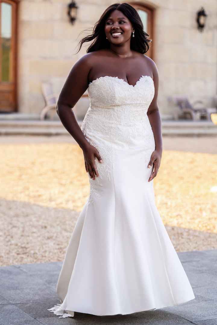 A marca do meu vestido é___ - 1