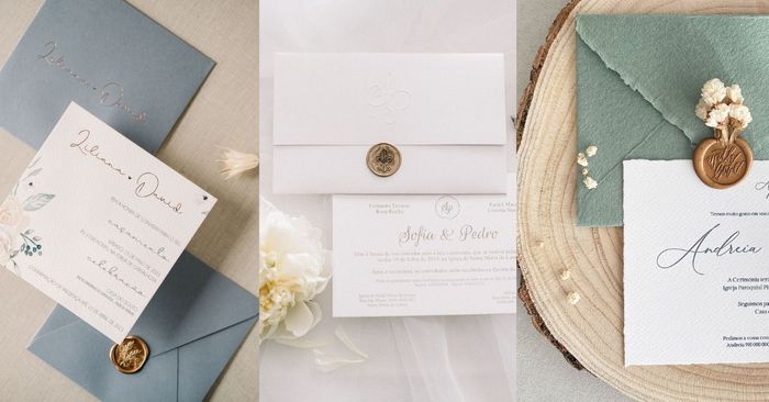 Convites de casamento: Encontra os teus! 💌 - 1