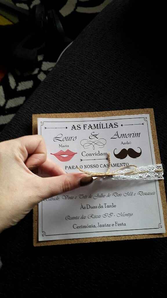 Convite: amo de paixao! envelope: drama! - 2