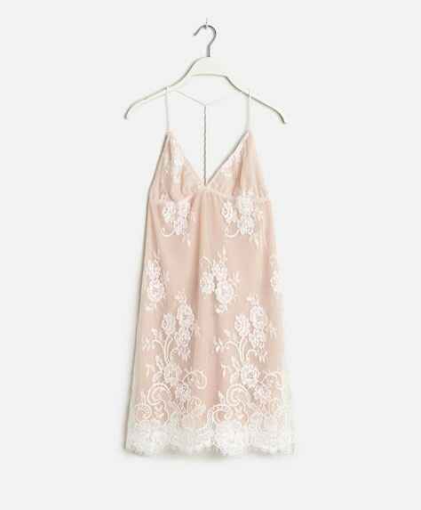 Lingerie e a minha espécie de robe de noiva eheh - 2