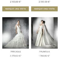 Alguém sabe o preço deste vestido pronovias? - 1