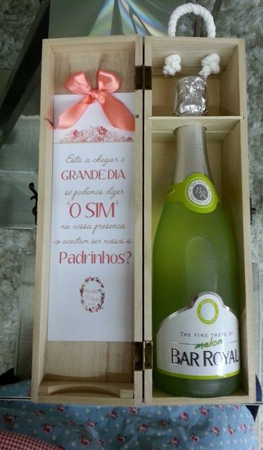 Convites Padrinhos 