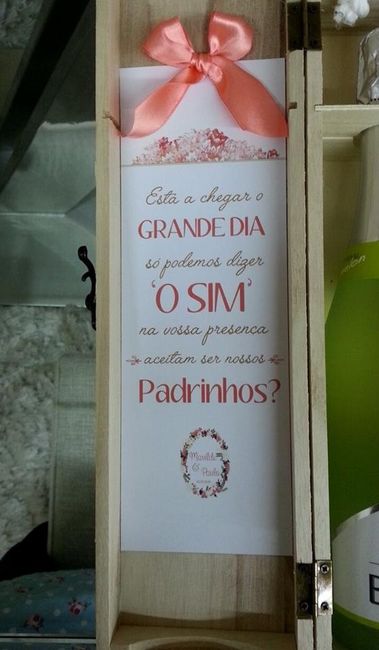 Convites dos Padrinhos  