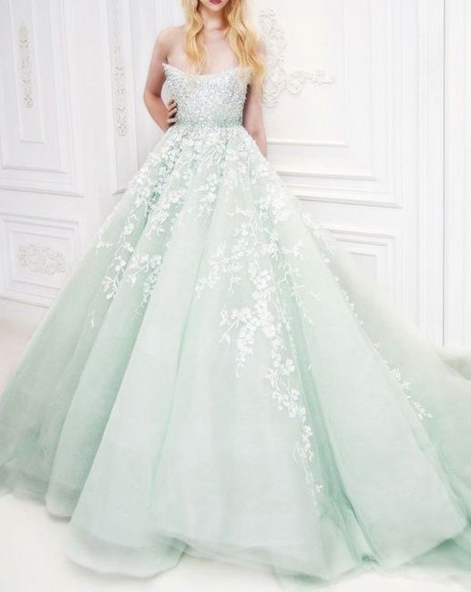 vestido de cor