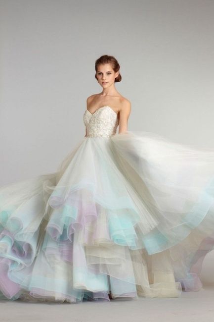 vestido de cor
