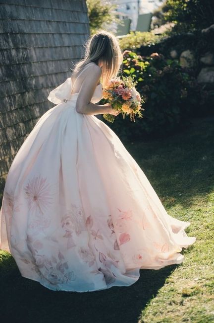 vestido de cor