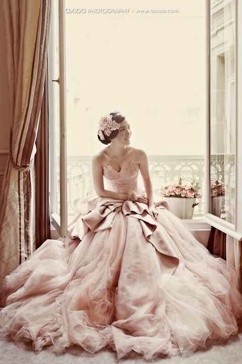 vestido de cor