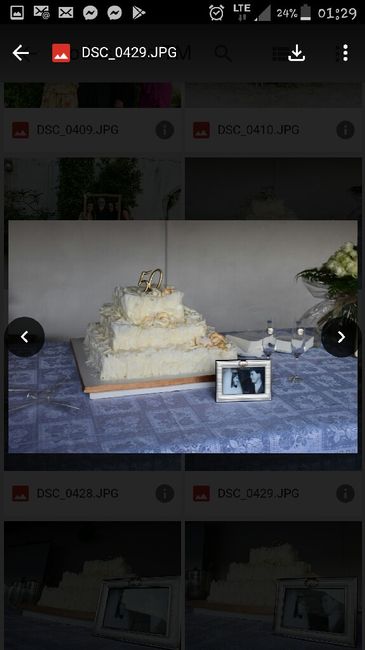 Renovação de votos após muitos anos de casamento - 19