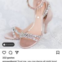Sandálias para noivas altas ☺️ - 1