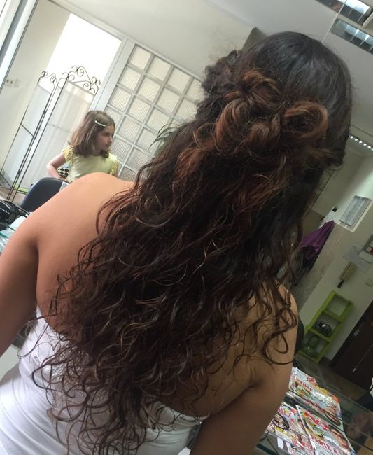 1ª prova do cabelo - 1