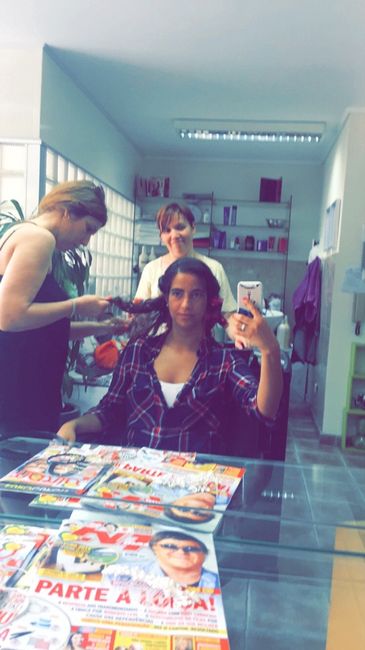 1ª prova do cabelo - 3